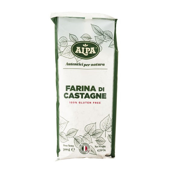 Chestnut Flour High Fiber 100 % Organic and Gluten Free - Product of Italy